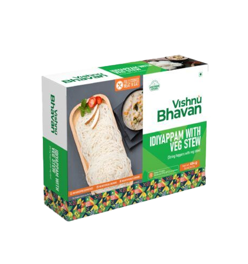 Idiyappam and Veg Stew