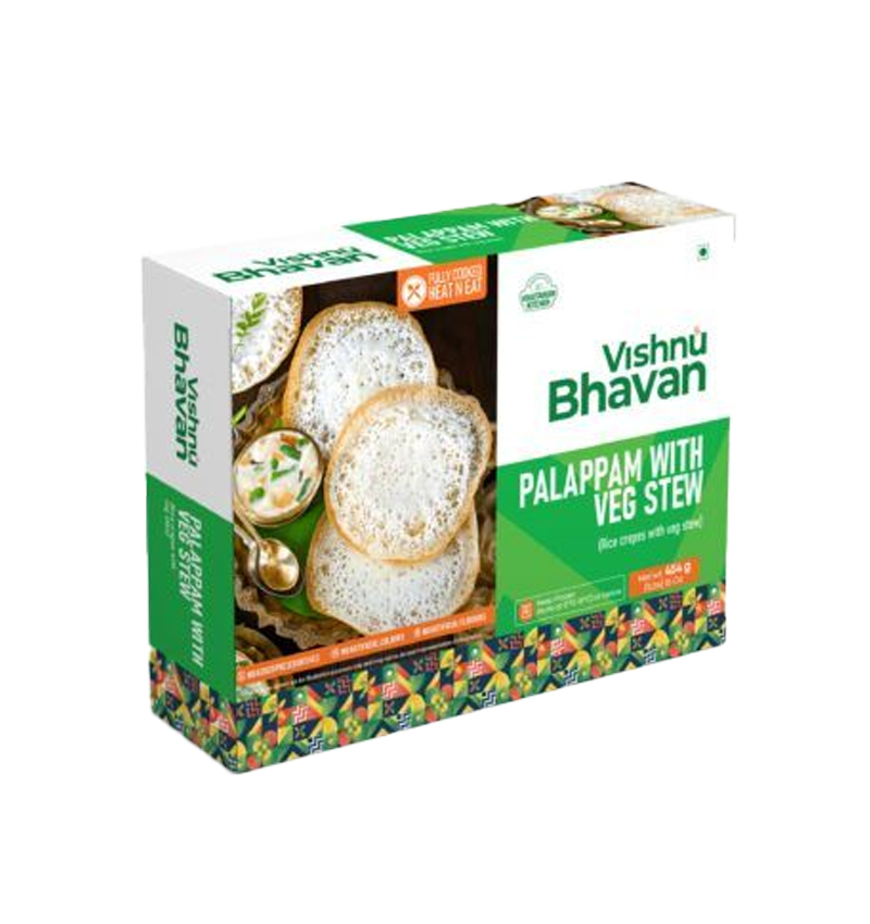 Palappam with Veg Stew