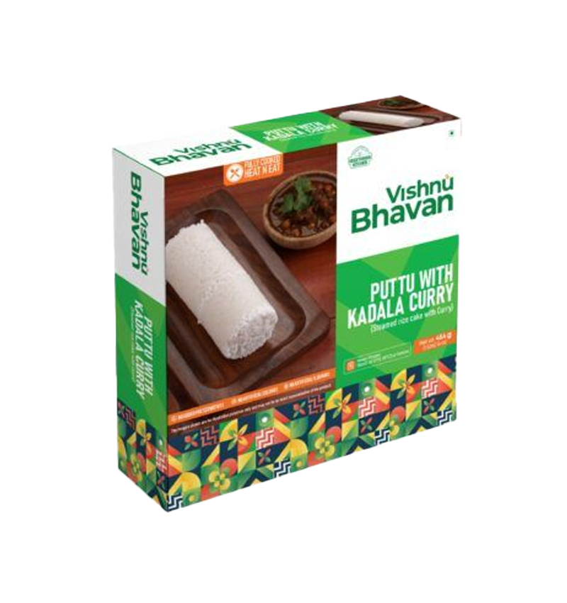 Puttu With Kadala Curry