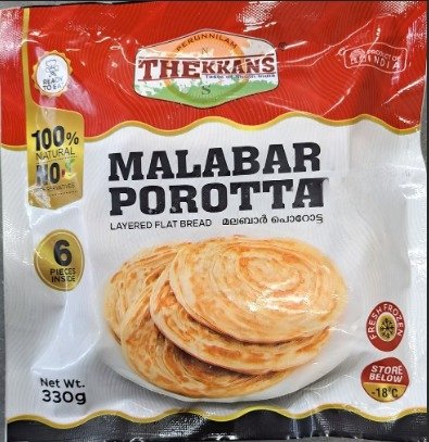 Malabar Porotta