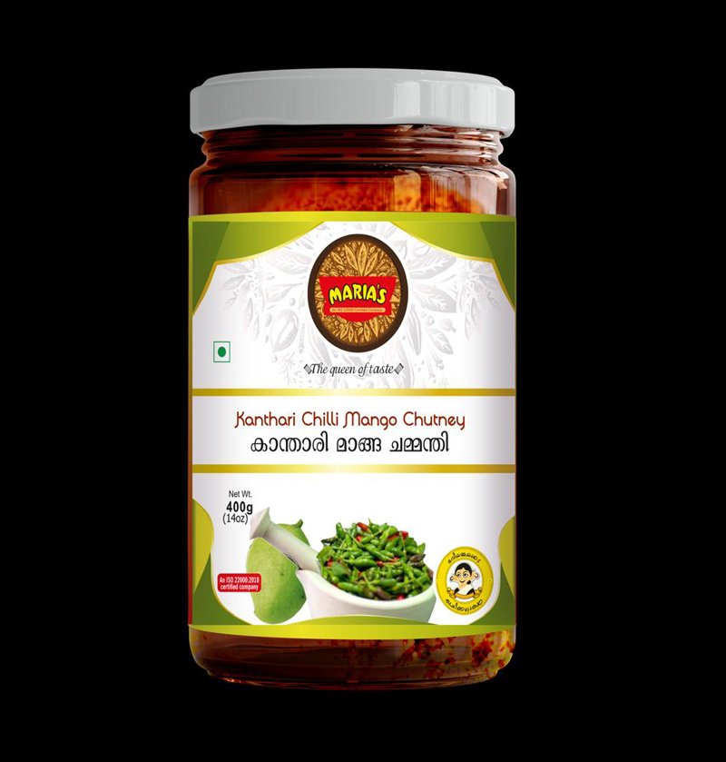 Kanthari Chilli Mango Chutney