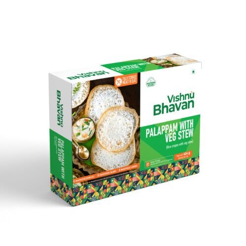  Palappam With Veg Stew 